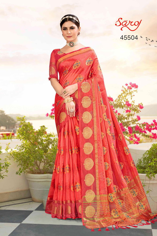 Nazzakat By Saroj Designer Sarees Catalog
